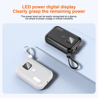 Портативный мини-энергобанк 10000mAh 22,5W PD с PD22.5W вводом и 21700 типа батареи