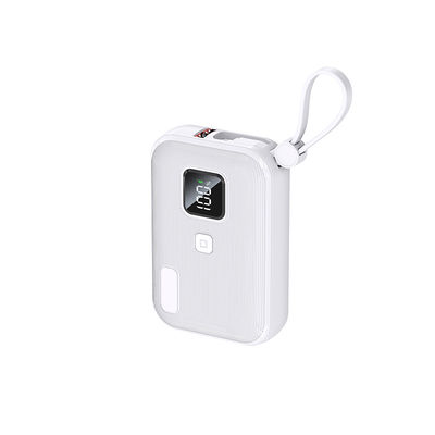 Портативный 10000 мАч ABS Mini Power Bank PD22.5W с 21700 батареей