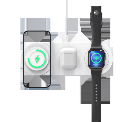Хорошая цена. Легкое беспроводное зарядное устройство 3 в 1 для iPhone Apple Watch AirPods онлайн