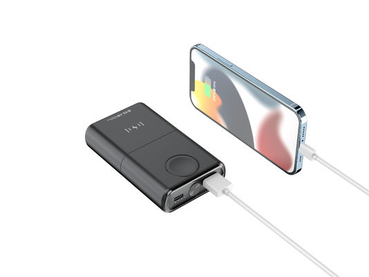 Магнитный энергобанк Адсорбция 5000mAh Ли полимер 5V/2.4A Зарядка с защитой от перезарядки