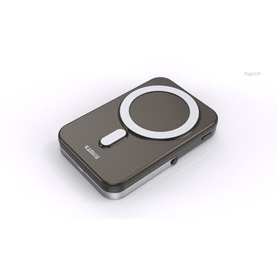 Магнитный беспроводной 10000mah Power Bank с выходом 5W/7.5W/10W/15W Type C Input и защитой от перезарядки