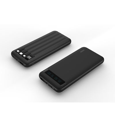 Хорошая цена. Мощность PD22.5W Встроенный кабель Power Bank Универсальные светодиодные индикаторные огни Внешняя зарядка онлайн