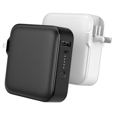 Хорошая цена. Стенный плагин Powerbank с PD22.5W Выходное напряжение индикатор светодиодный защита от короткого замыкания онлайн