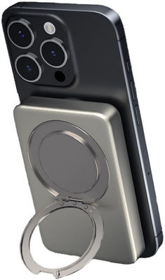 Креативное 3 в 1 магнитное безопасное портативное зарядное устройство для iPhone IWatch и Airpods с подставкой O
