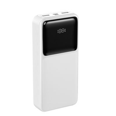 Хорошая цена. 20000mAh Встроенный кабельный энергобанк Энергобанк с интегрированным кабелем 5V / 3A онлайн