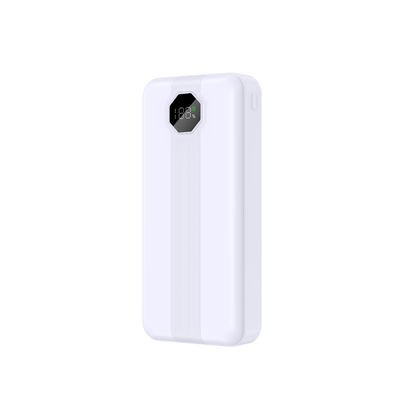 Хорошая цена. Синий белый ABS PC PD Power Bank 10000mAh 20W 22,5W Мощность зарядки онлайн