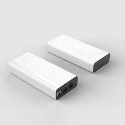 Хорошая цена. Огнеупорный ABS PC Power Bank быстрая зарядка OEM Power Bank 20000mAh онлайн